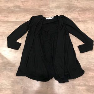 Women's Black Cardigan Sweater